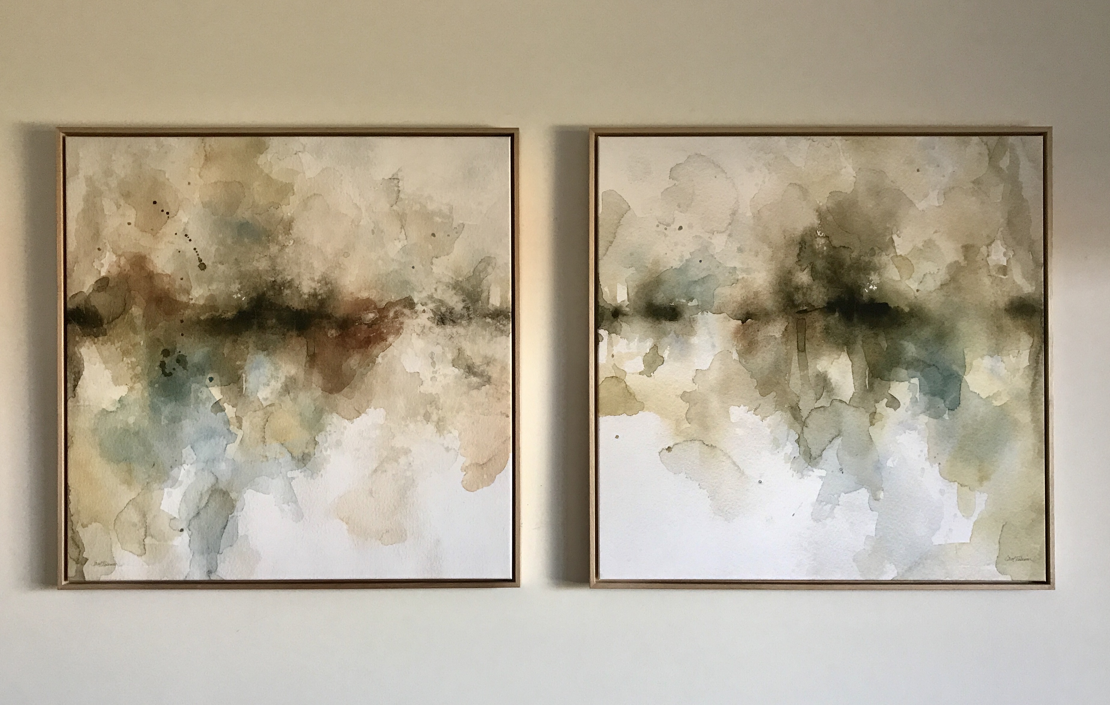 Oak Float Frames