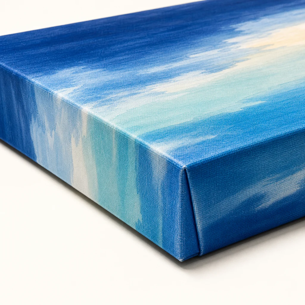 Mirror edge wrap preview