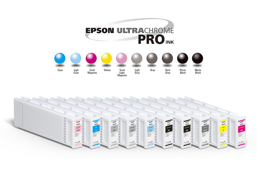 UltraChrome Pro Inks for Unmatched Colour